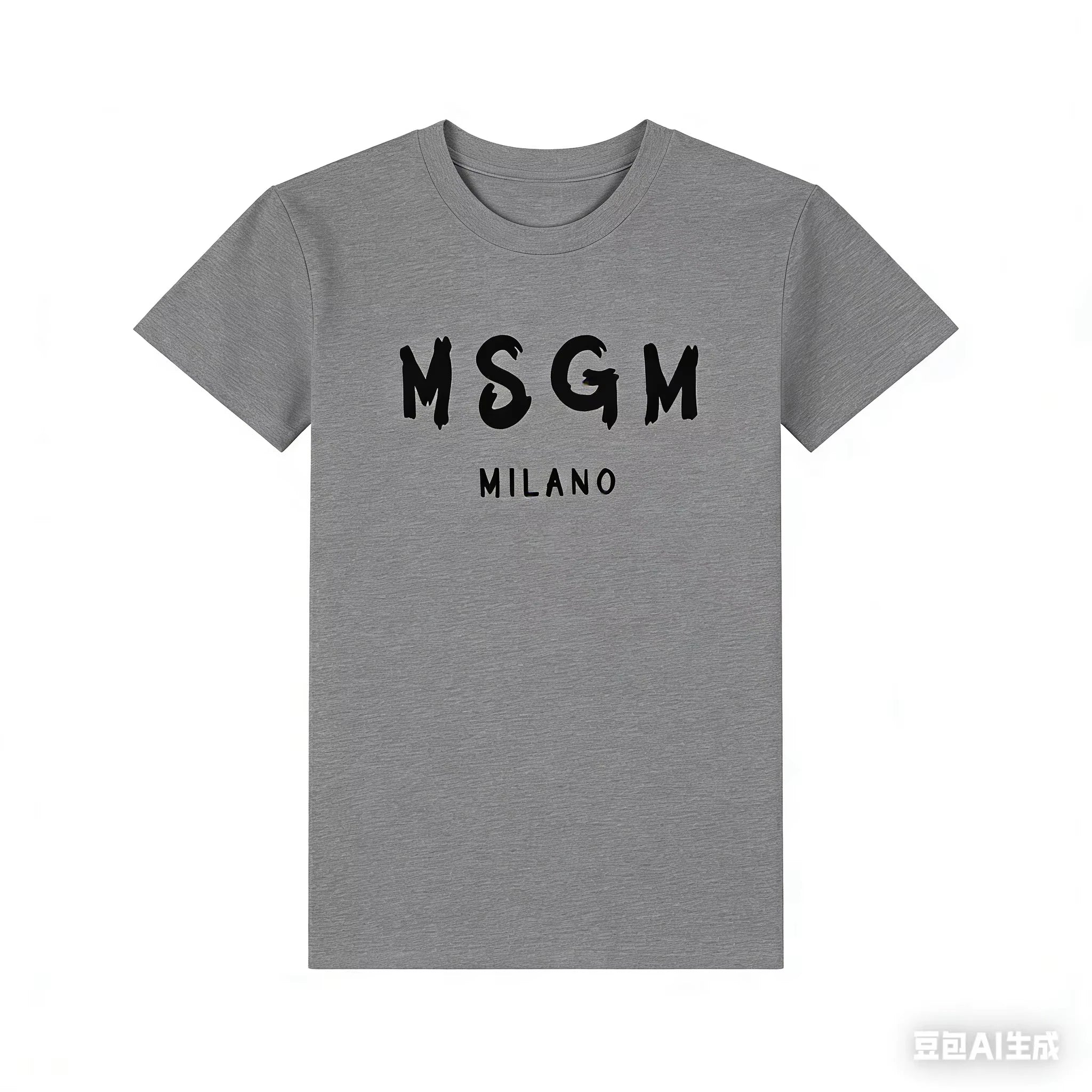 Korean Y2K Trend Simple Letter Print Unisex T Shirt 2026 Summer 100% Cotton Round Neck Loose Short Sleeve Casual Streetwear Tops