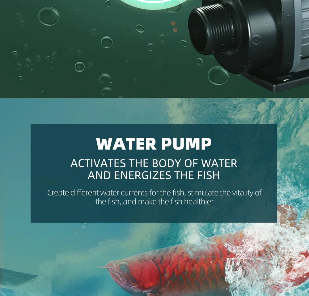 Jebao DCS Series Marine Fresh water Aquarium Water Pump DC24V 12W 20W 25W 30W 40W 55W 65W 80W return pump Quiet engine lift pump