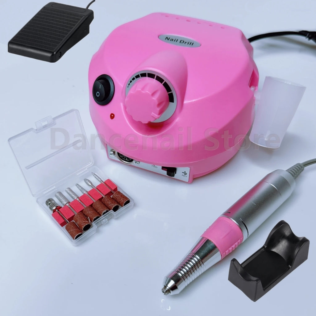 Professional Nail Drill Electric Machine File Grinder Acrylic Nails 35000RPM Home Salon Polisher Manicure Pedicure Remove Buffer