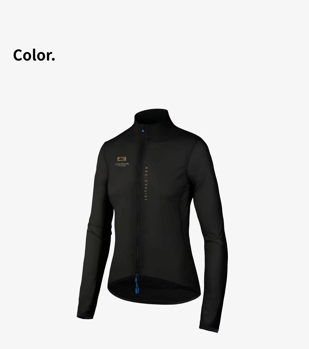 AEC.CYCLIST Windbreaker Cycling Jacket Men Women Ultra Light Quick Dry Cycling Jersey Breathable Bike Coats Zippered Side Pocket