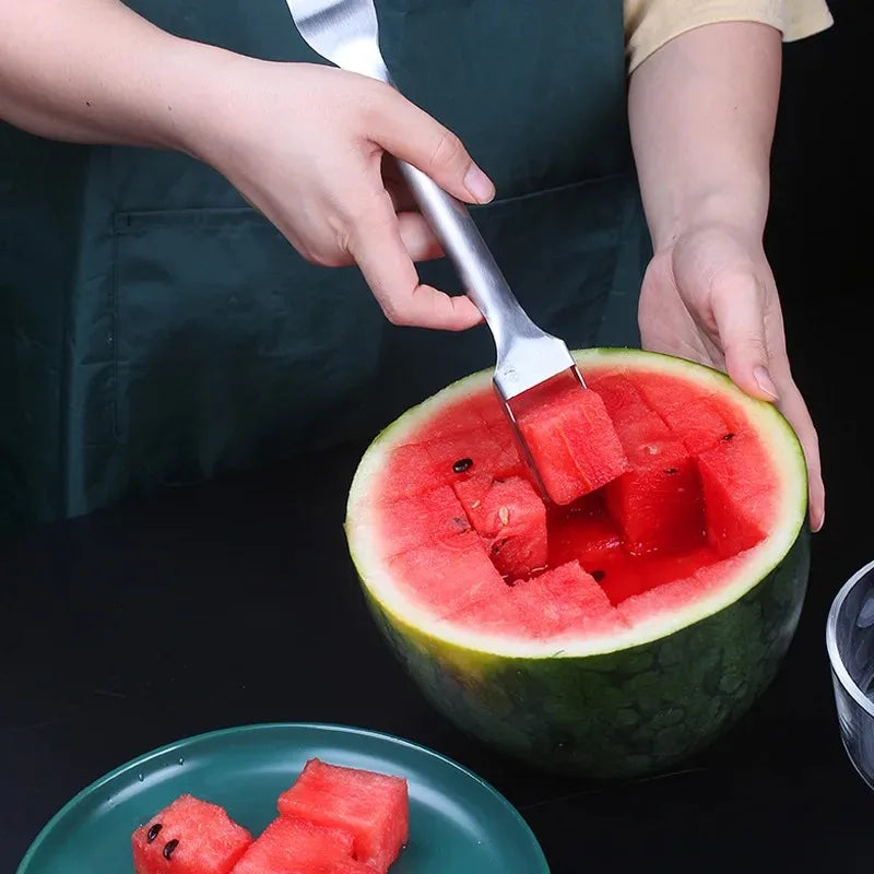 Multifunctional Fruits Peeling Spoon Mango Meat Separator Cutter  Kitchen Gadgets Fruits Watermelon Cutting Digging Gadgets