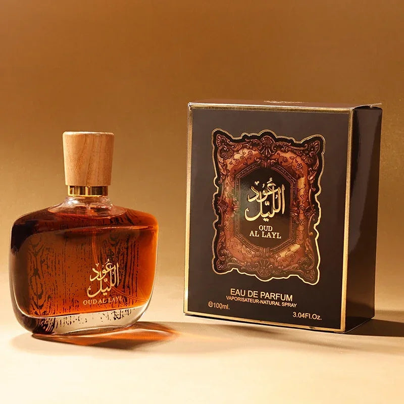Arabian Men's Fragrance Long-lasting Sandalwood Scent Oriental Fragrance Luxury Charming Perfume Spray Woody Musk Cologne 50ml