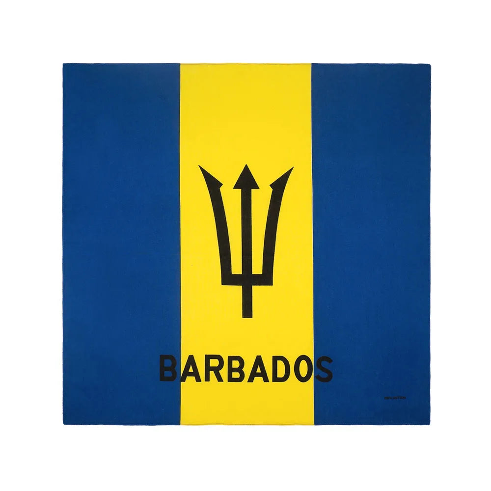 Caribbean National Flag Design Bandana 100% Cotton Running Headband Haiti/Jamaica/Guyana/Dominican Flag Scarf Hip Hop Head-wrap
