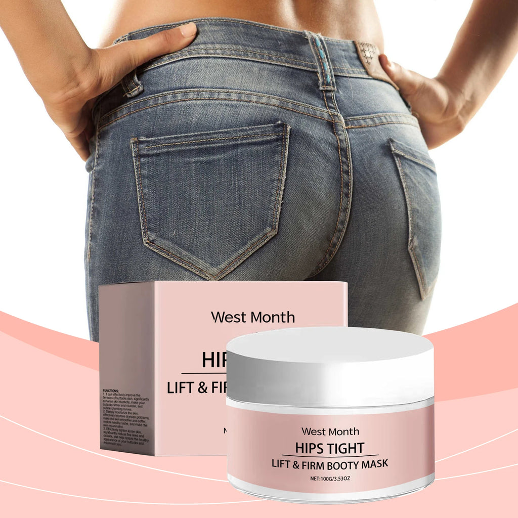 West Month Buttock Moisturizing Cream Buttock Care Firming Hydrating Moisturizing Lifting Nourishing Massage Care Cream