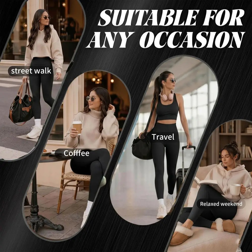 Women Full Length Elastic Leggings High Waist Tight Pants Tree Of Life Casual Bottoms