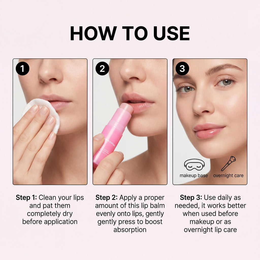 Hydrating Wrinkle Bounce Balm Collagen Multi Balm Stick Reduce Skin Dull Enhance Skin Elasticity Face Lip Eye Multi Cream Stick