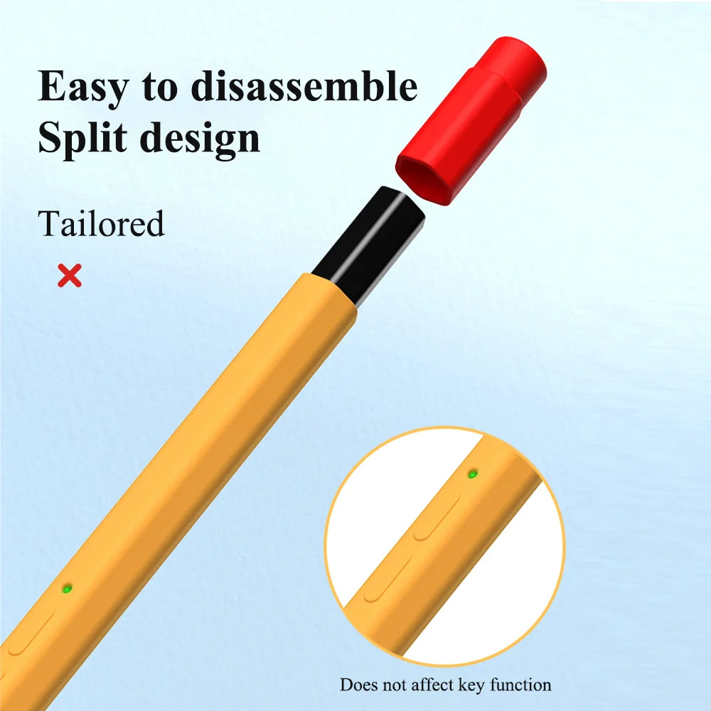 Stylus Silicone Pencil Case For Lenovo Xiaoxin Pad /Pad Pro Pen Protective Cover For Lenovo Xiaoxin Tablet Touch Pen Skin Sleeve