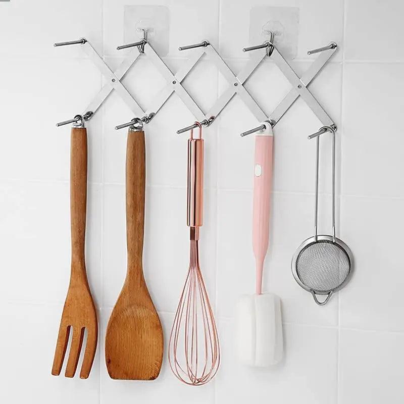 Pan Lid Organizer, Pot Lid Holder, Adjustable Pot Lid Organizer, Cabinet Door Pot Plates Dishes Rack Holder Containers Shelf