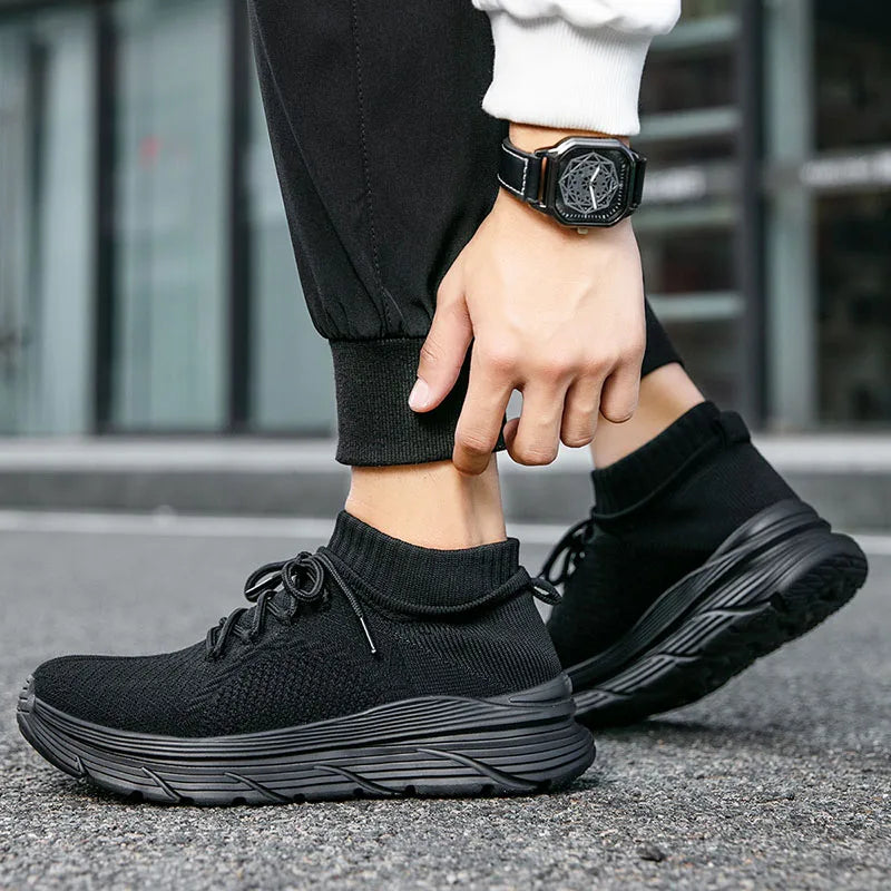 High Quality Men's Sneakers Mesh Casual Shoes Autumn 2024 New Breathable Men Shoes Tennis Male Flat Shoe Zapatillas Hombre