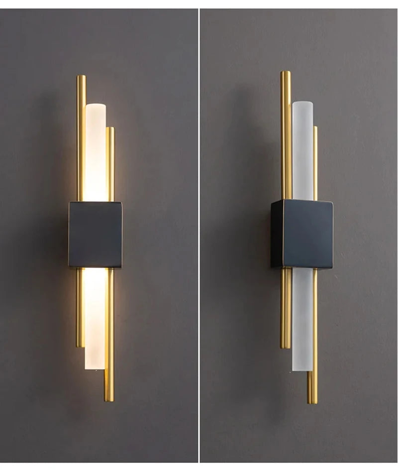 Modern Led Wall Lamp Indoor Lighting Nordic Decoration Wall Lights Living Room Corridor Bedroom Bedside Sconces Bathroom Mirror