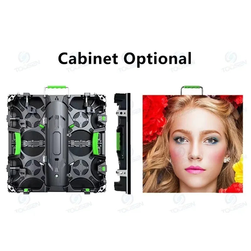 P2.6 P2.9 P3.9 Rainproof LED Video Wall Seamless Splicing Movable Stage Wedding Outdoor Event Rental Display Screen