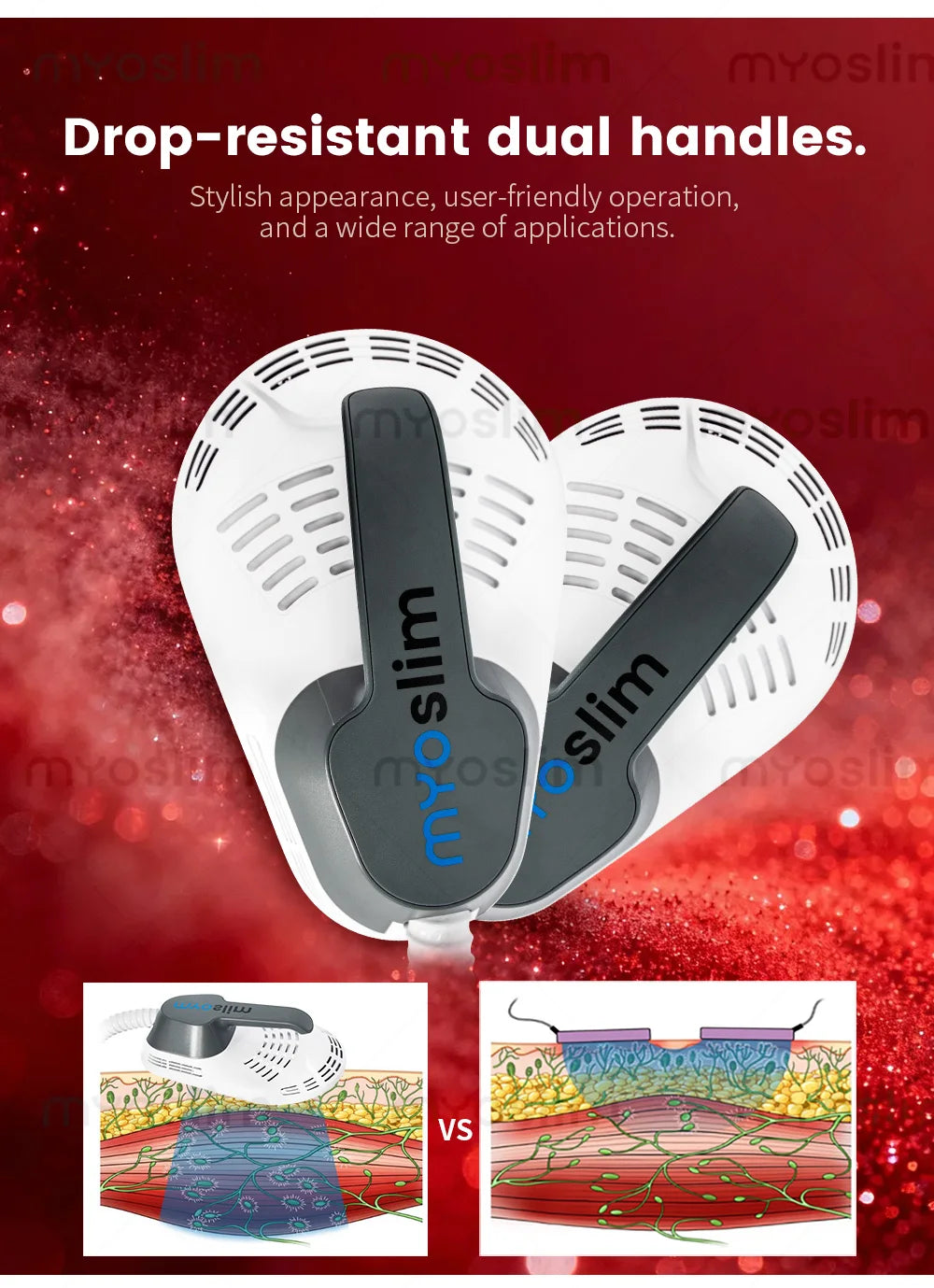 EMS RF 6500W 2 in 1 Body Sculpting Machine Electromagnetic Roller Massage Slimming Contouring Muscle Toning Salon Spa Home Use