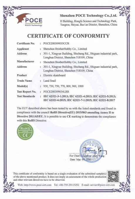 Brother Hobby Customize Cheap Price Electric Skateboard in Wholesale