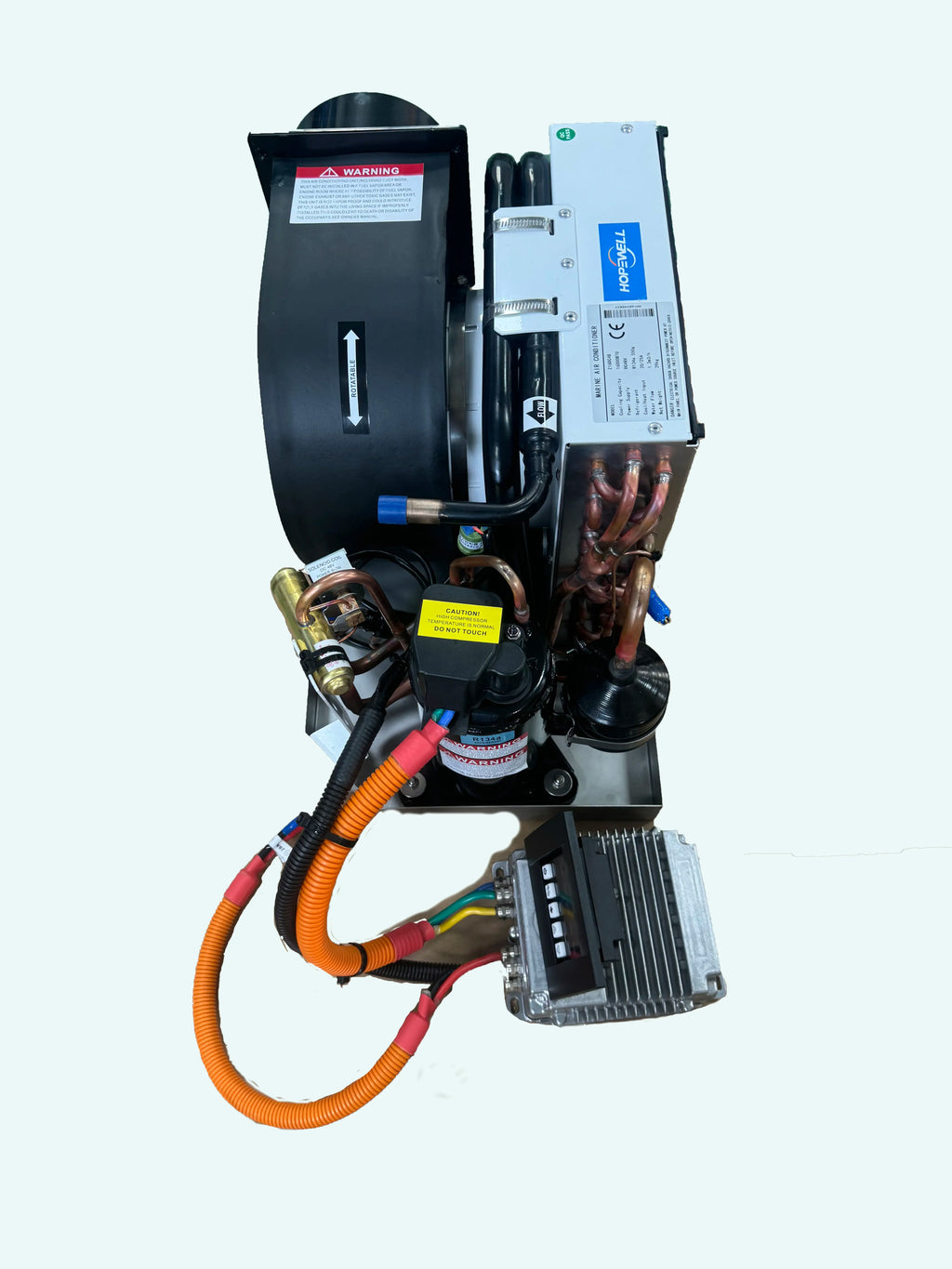 DC 48V Yacht Marine Air Conditioner Self-Contained 16000Btu Vessel/Ship Air Chiller