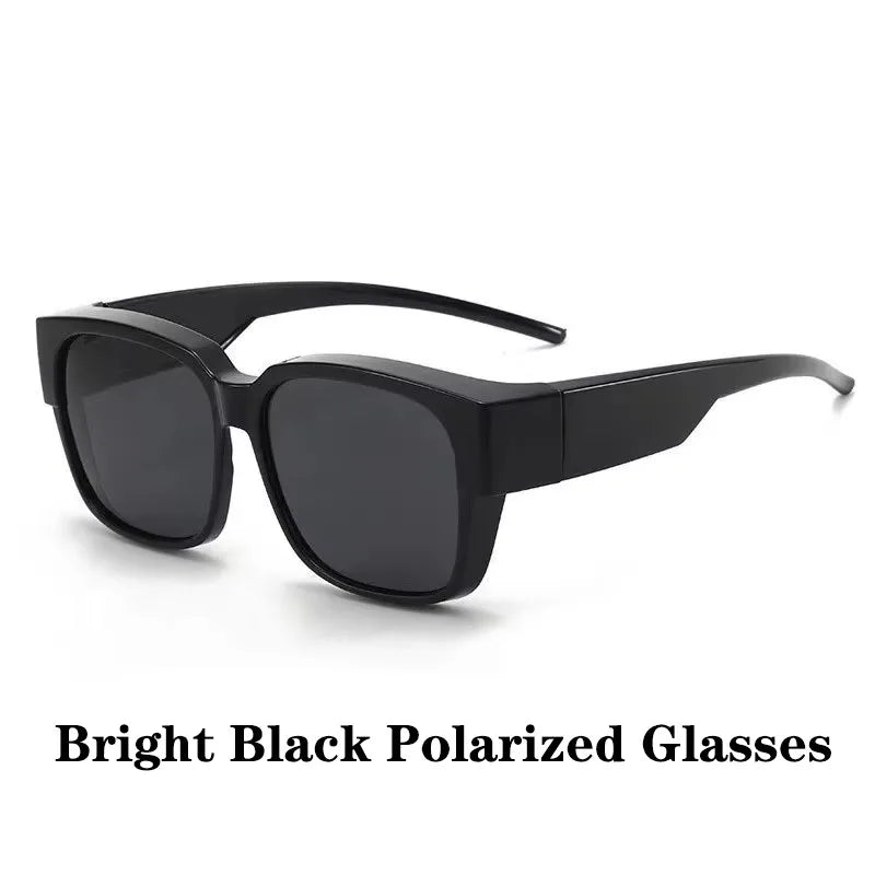 Trendy Sun Glasses for Driving Riding That Can Be Worn Over Other Glasses Wrap Around Fit Over Glasses Sunglasses Square Shades