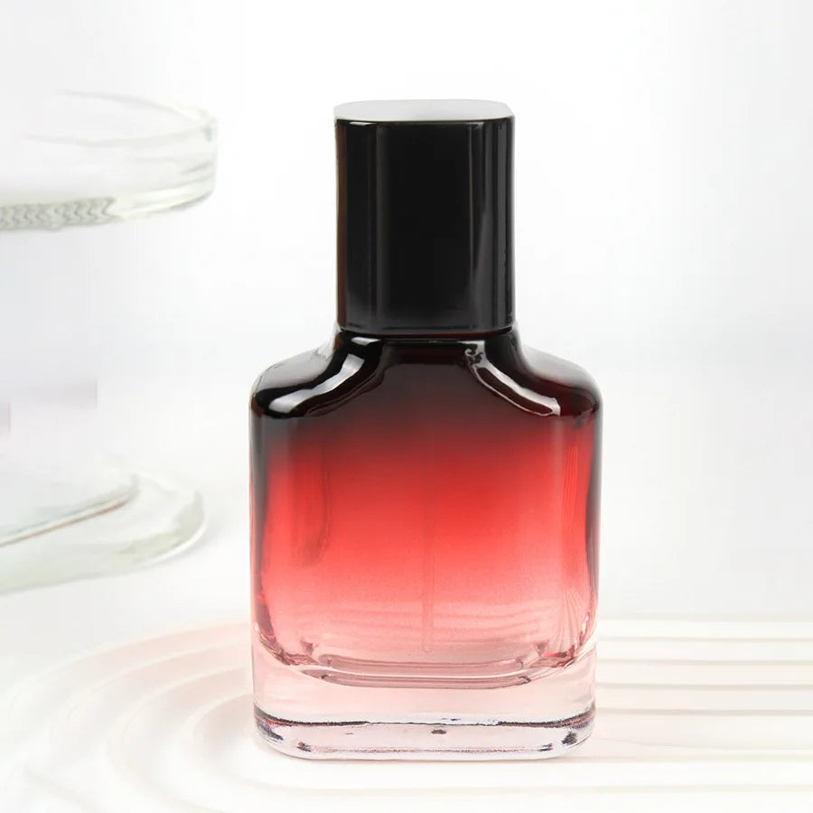 Perfume Bottles 20ml Spray Bottle Refillable Gradient Color Glass Cosmetic Packaging Travel Spray Bottle Portable Mist Atomizer