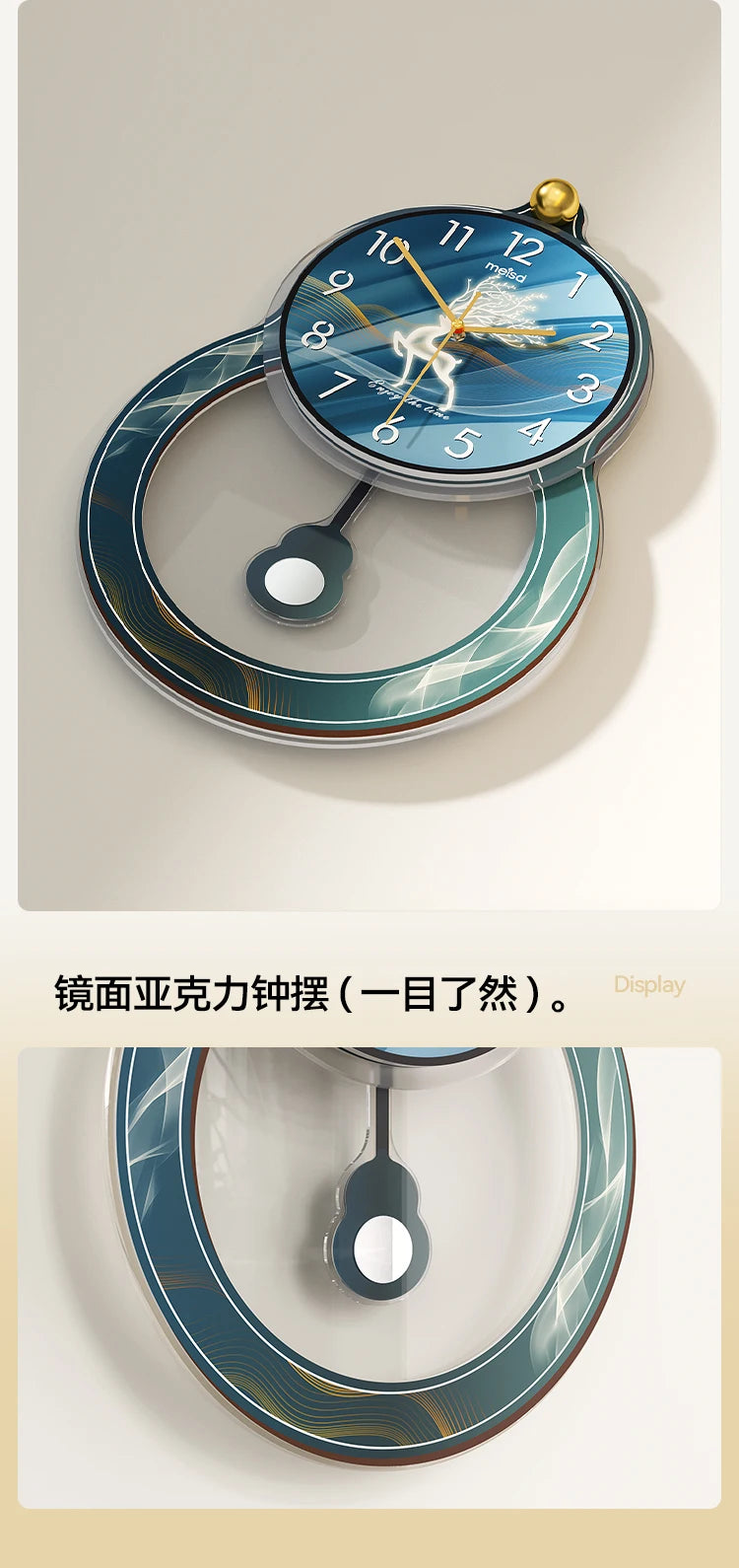 Kitchen Living Room Wall Clock Minimalist Design Unique Usa European Wall Clock Flowers Nordic Luxury Metal Horloge Decorarion