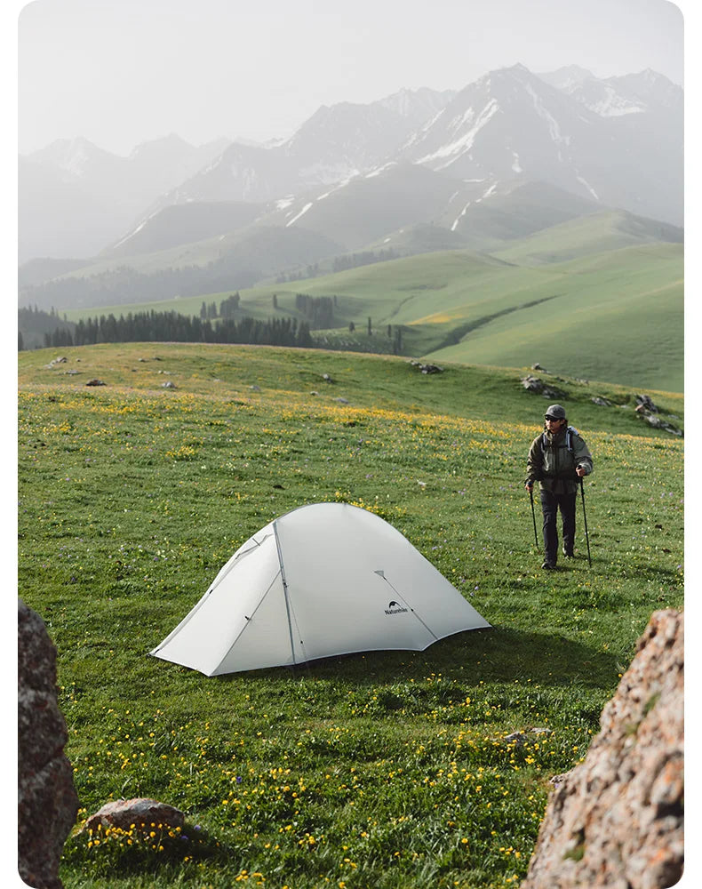 Naturehike Cloud Up 1 Upgraded Tent Ultralight Camping Tent Waterproof Outdoor Hiking Travel Tent Backpacking Cycling Tent