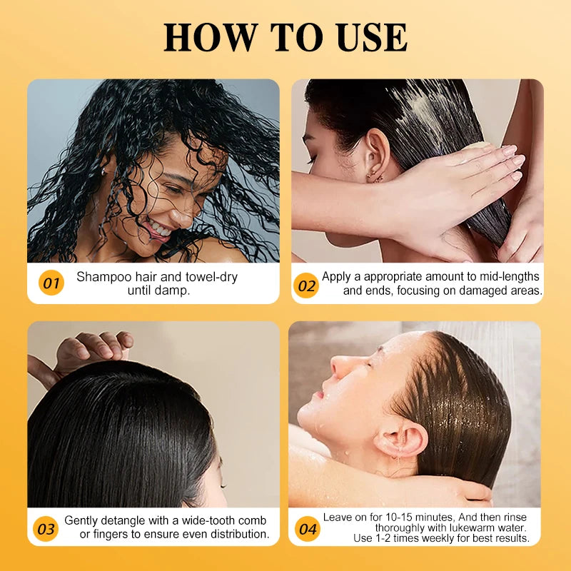 120g Batana Hair Mask Fast Hair Growth Oil Scalp Care Conditioner Batana Oil Anti Hair Loss Thicker Hair Serum Nourish Hair Root