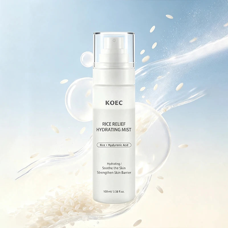 KOEC Centella Soothing Moisturizing Spray 100ml Niacinamide Brighten Jelly Mist Serum Kojic Acid Collagen Nourish Skincare