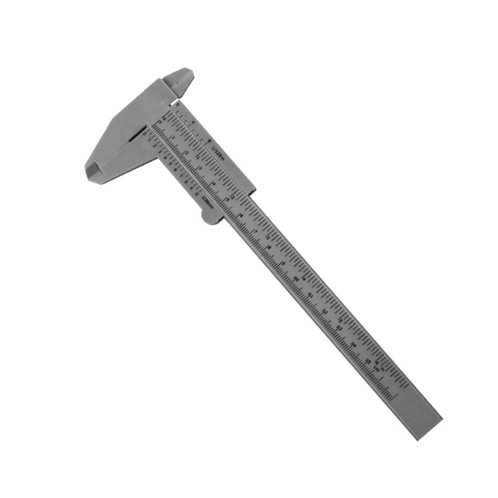 Microblading Eyebrow Design Tools 0-150mm Vernier Calipers Double Rule Scale Plastic Ruler For PMU Eyebrow Measuring Tools Use