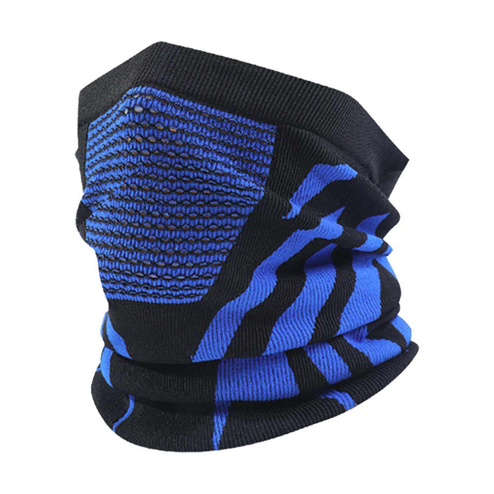 1pc/2pcs/3pcs Unisex Winter Breathable Warm Ski Mask Bike Motorcycle Half Face Mask Scarf Outdoor Hiking Fishing Cycling Mask