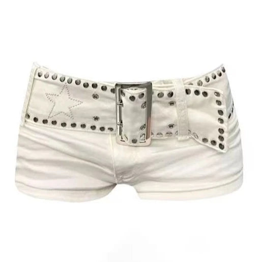 Harajuku Women's Jeans Shorts Y2k Grunge Vintage Streetwear Beach Jorts Clothes 2000s Denim Hot Pants Japanese 2026 Summer