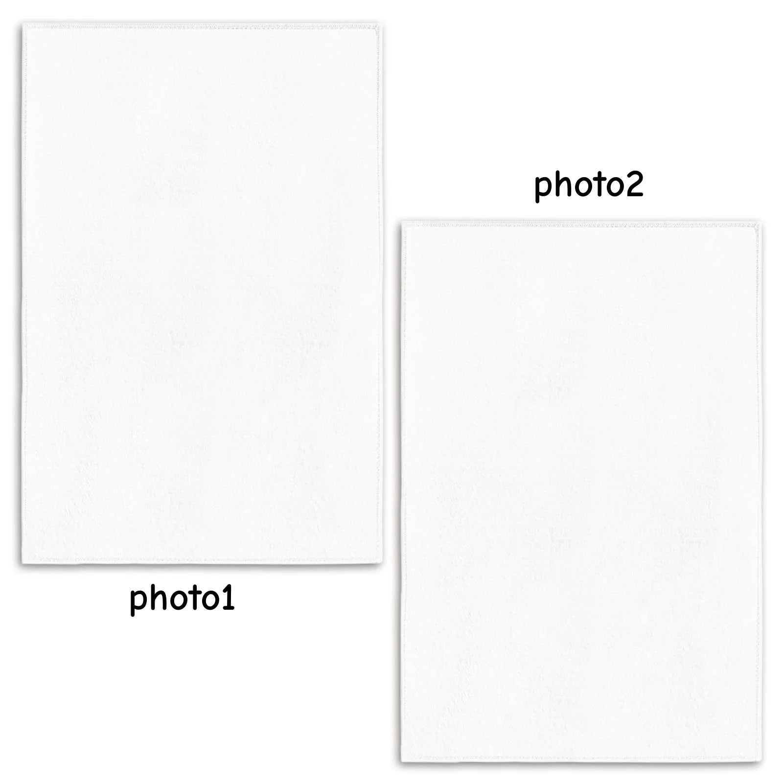 2pcs Custom-made Long Towels, Anniversary Commemorative, Household Use,Soft Touch,Dormitory,All-season Use, Skin-friendly Towels