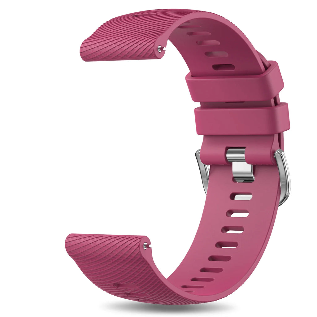 18/20/22mm Strap For Garmin Forerunner 170 70 255S 245 645 970 570 55/Venu 4 3 3S 2 2S/Vivoactive 6 5 4 Silicone Band Bracelet