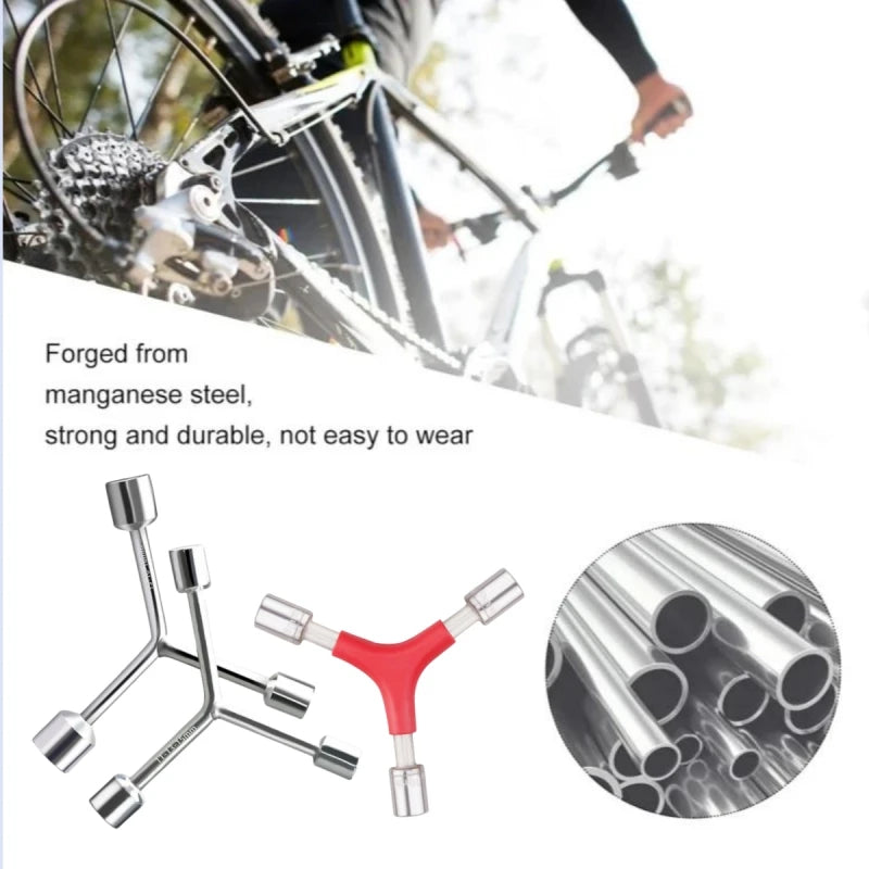 1PCS Y Shape Socket Wrench Bike Allen Wrench Internal Hexagon Wrenches 8/9/10mm 8/10/12mm MTB Road Bicycle Cycling Hex Key Tools