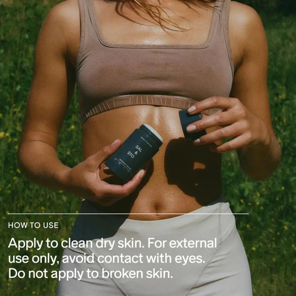 SALT& STONE Brand Deodorant Black Rose Oud Neroli Basil Eliminate Body Odors Fragrance Blam Stick Unisex Natural Plant Deodorant