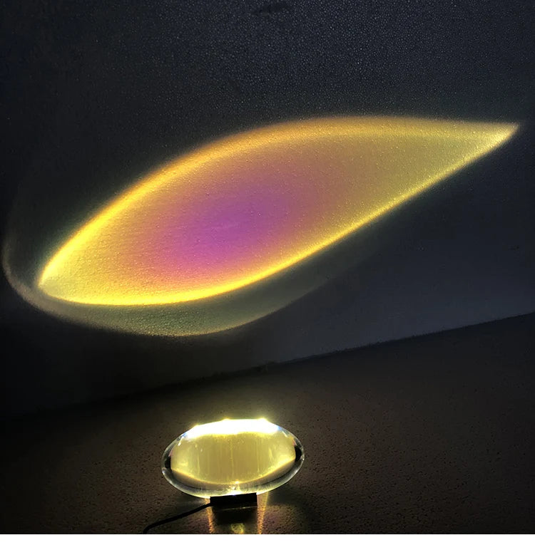 Italian Designer Table Lamp Led Crystal Eye Of The Sky Egg-shaped Lamps Living Bedroom Decor Light Night Projector Bedside Lamp