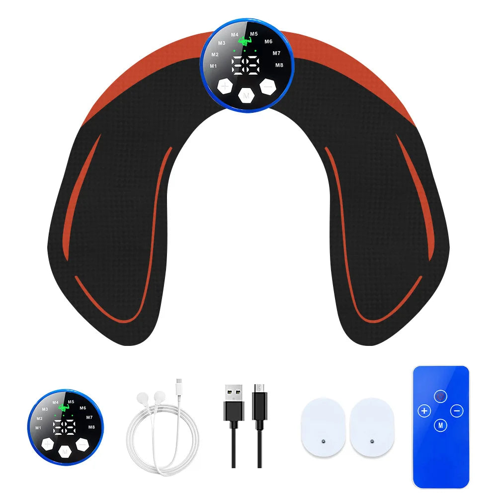 Wireless EMS Body Sculptor With Rechargeable Dual Channel Muscle Toner Butt Trainer 29 Levels 8 Modes For Home And Gym Workout
