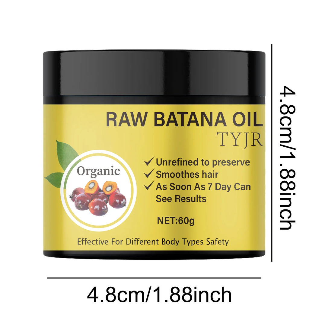 Raw Batana Oil Hair Mask repair dry damage Smooth soften frizziness prevent hair loss Nourishing scalp care