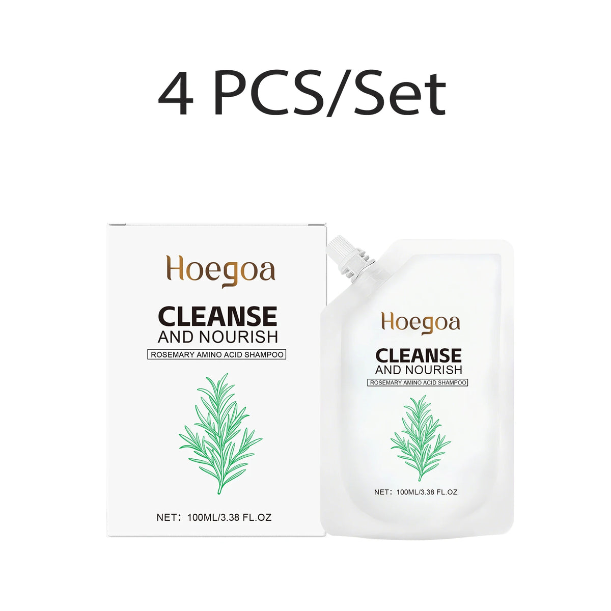 Rosemary Shampoo Anti-Hair Loss Shampoo Deep Scalp Cleansing & Moisturizing Hair Care Set for Dry Damaged Hair Strengthens Roots