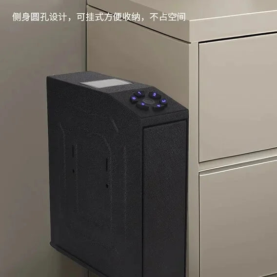 Sliding Gun Case Thickened And Shock-resistant Fingerprint Password Key Lock Gun Safe Sliding Gun Equipment Case