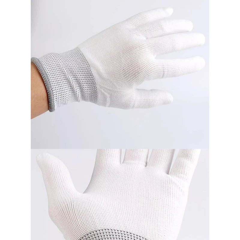 ALIWRAP 5/10Pairs Vinyl Car Wrap Gloves Window Tinting Film Application Protect Tool Nylon Anti-Static Wrapping Tint Work Gloves