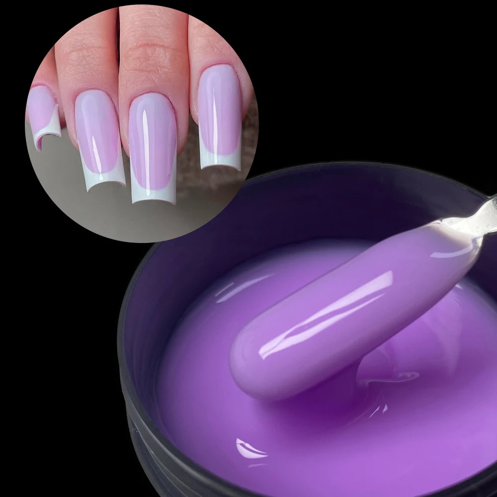 Jillnails Liquid Builder Nail Gel TPO Hema Free for Nail Extension Pink Brown Nude Milky White 50g/100g Nails UV Gel