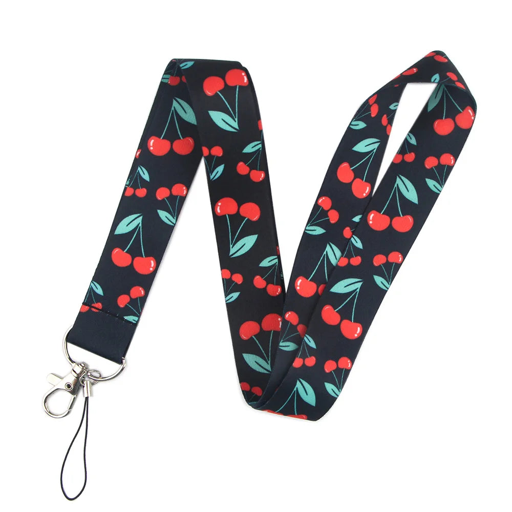 100 Designs Cute Art Lanyard for Keys Chain Badge Holder ID Credit Card Pass Hang Rope Lariat Mobile Phone Charm Accessories