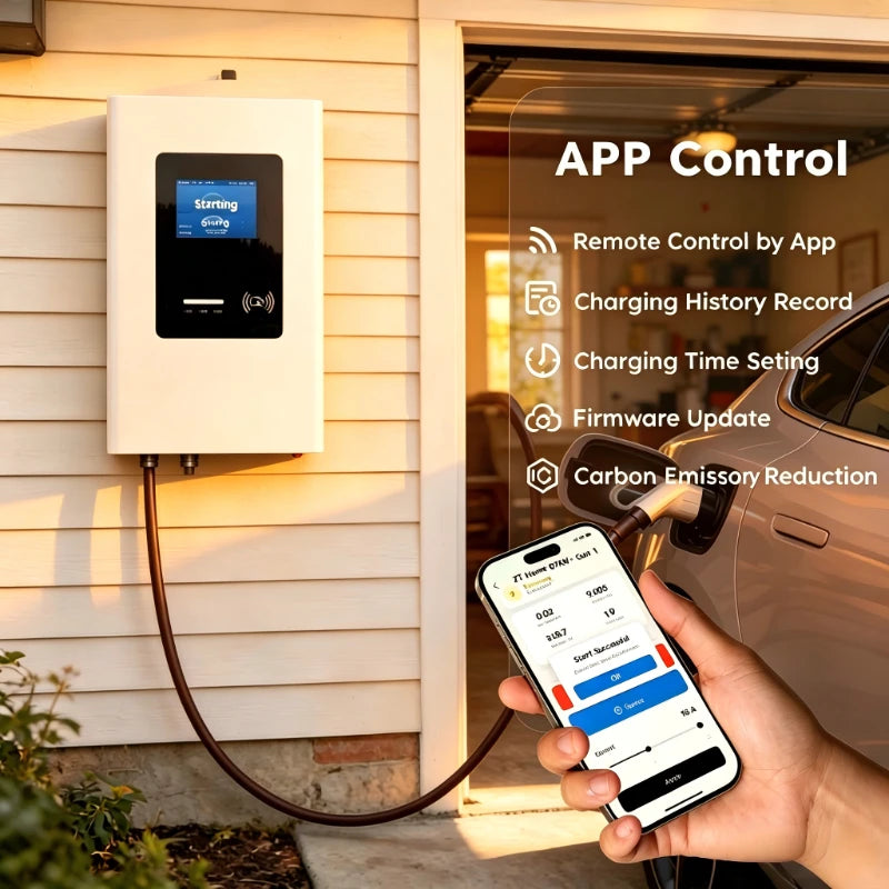 Electric Car Charger 30kw 40kw 60kw GBT CCS1 CCS2 DC EV Fast Charger EV Charging Station Built-in RCD Protection IP54