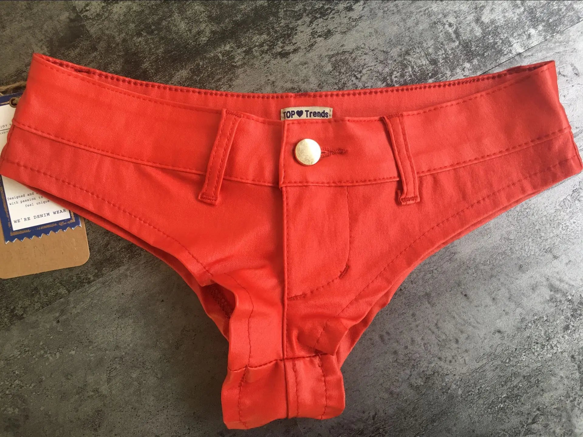 Women's Mini Ultra Shorts Low Rise Stretch PU Faux Leather Shorts Bikini Hot Pants Red Black Summer 2025 Streetwear