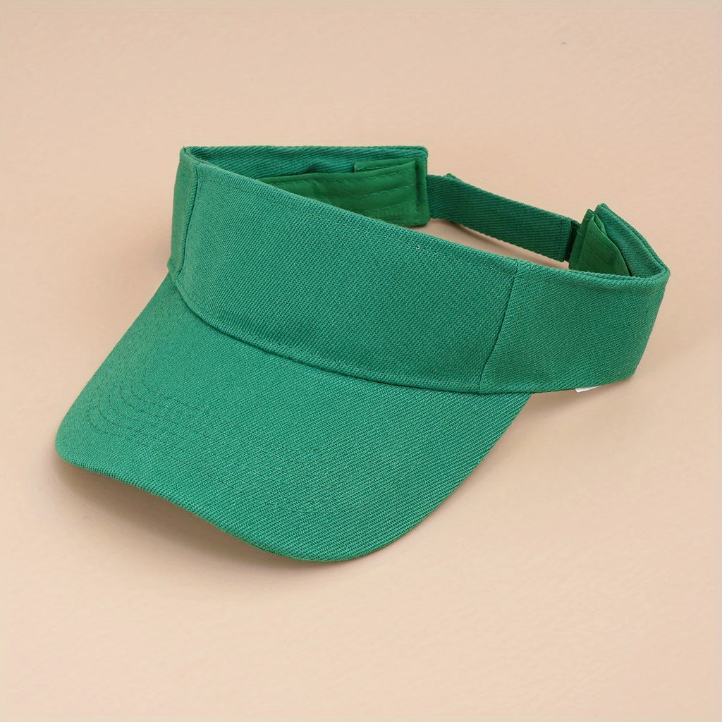 new solid color hollow top hat adjustable duck tongue hat sun hat summer men women suitable for sports riding daily out running