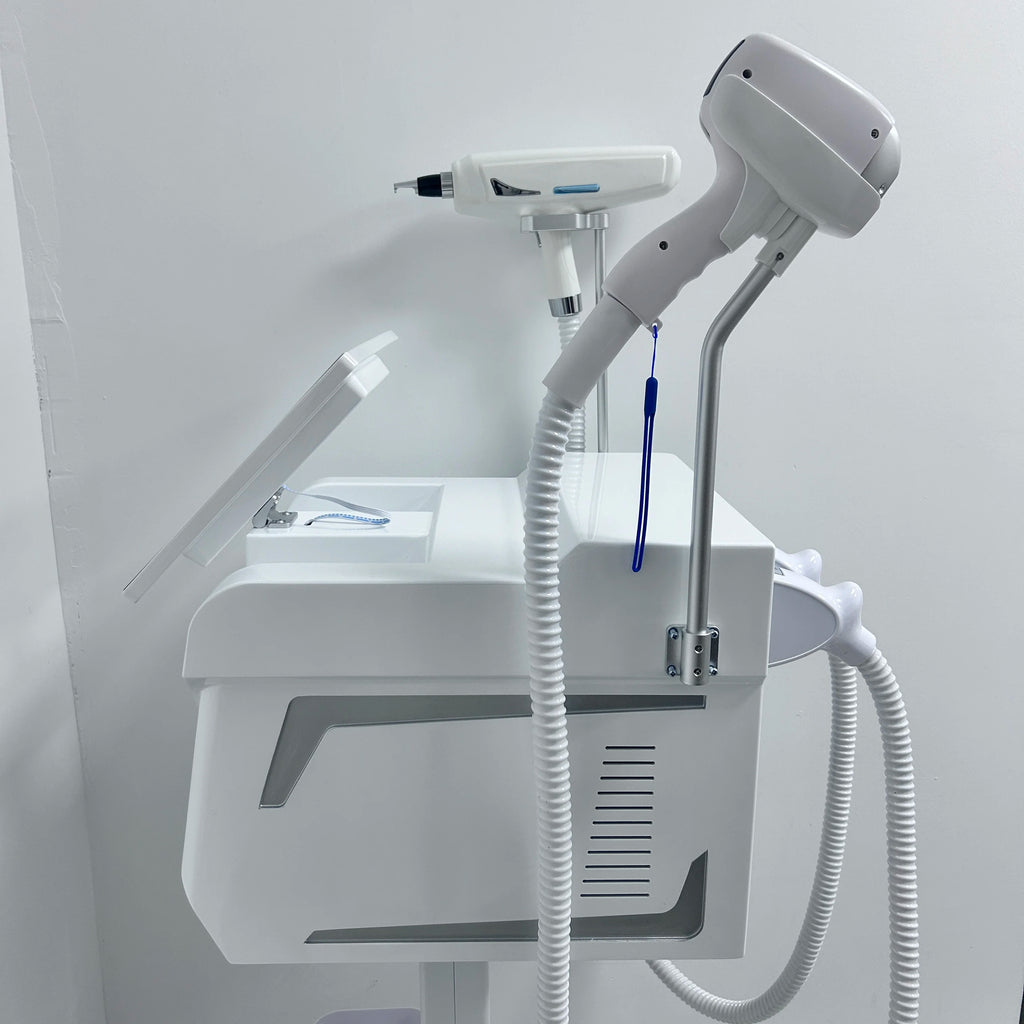 2026 New Diode Laser Ice Hair 4000w Soprano 2in1 Q Switch Nd Yag Picosecond Tattoo Removal Pigment Chloasma 755/808/940/1064