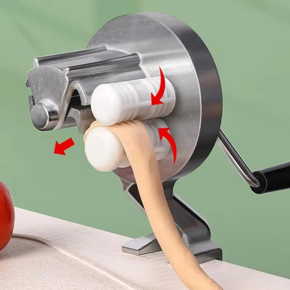 Kitchen Gadgets Manual Cavatelli Machine Ergonomic Labor-saving Macaroni Maker Hand Crank Pasta Maker Pastry