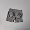Women's High-Waist Yoga Sports Shorts Summer V-Shaped Widen Peach Hip Lifting Tight Fit Three-Part Fitness Shorts