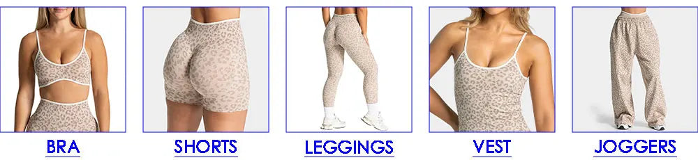 Women's High Waisted Leopard Print Yoga Shorts — Seamless Tummy Control Workout Biker Shorts for Gym, Fitness, and Running