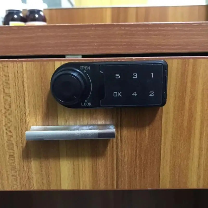 Digital Security Lock with RFID Card Key and Touch Keypad for Cabinet Locker