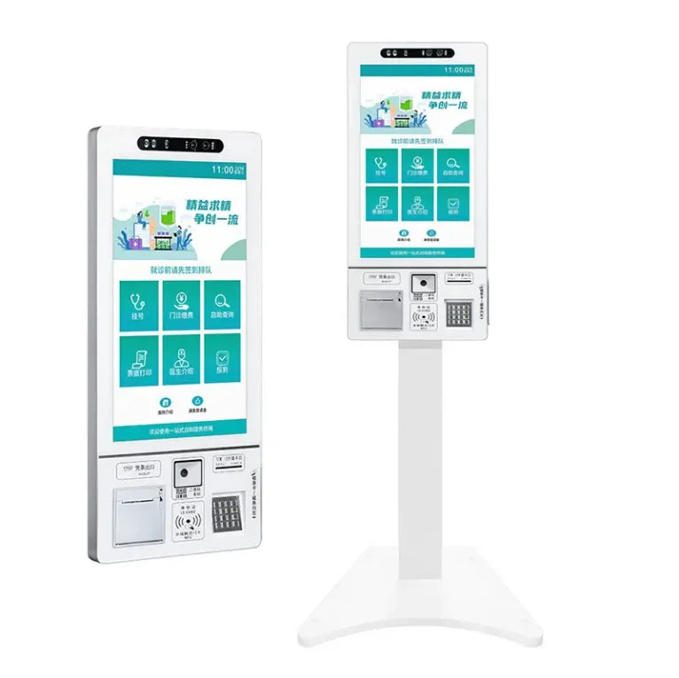 21.5'' 24'' 27'' 32'' Capacitive Touchscreen Android Self-Service Kiosk For Indoor Outdoor Fast Food Restaurant Payment Kiosks