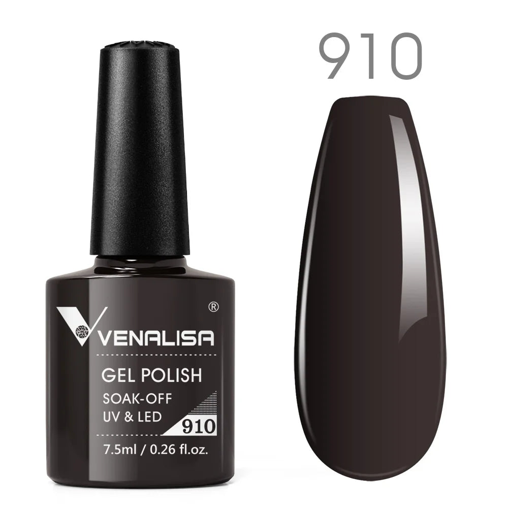 Venalisa TPO Free Earth Brown Autumn Color Collection Nail Gel Polish Soak Off UV LED Gel Varnish Gorgeous Gel Nail Manicure