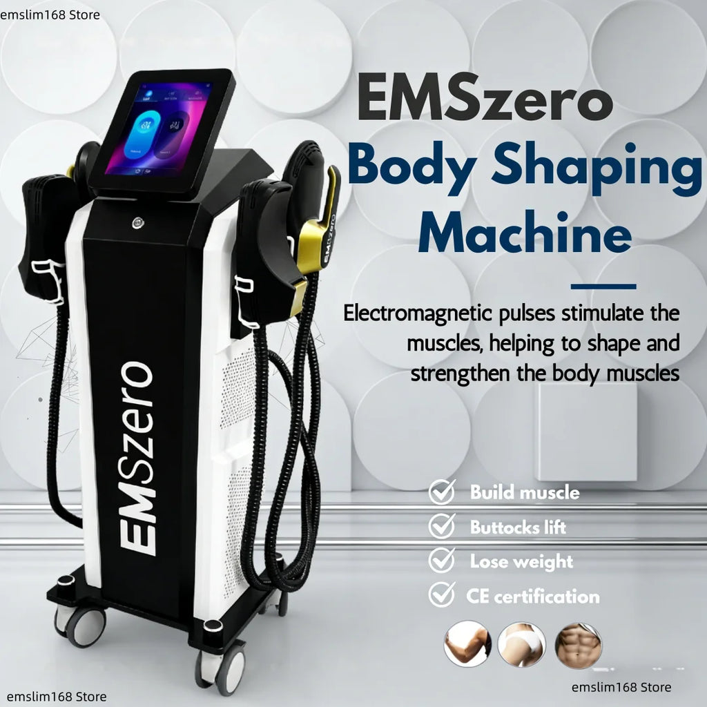 EMSzero Machines Slimming and Shaping Device Nova Electromagnetic Muscle Boosting and Efficient Fat Burning Equipment Slimming a
